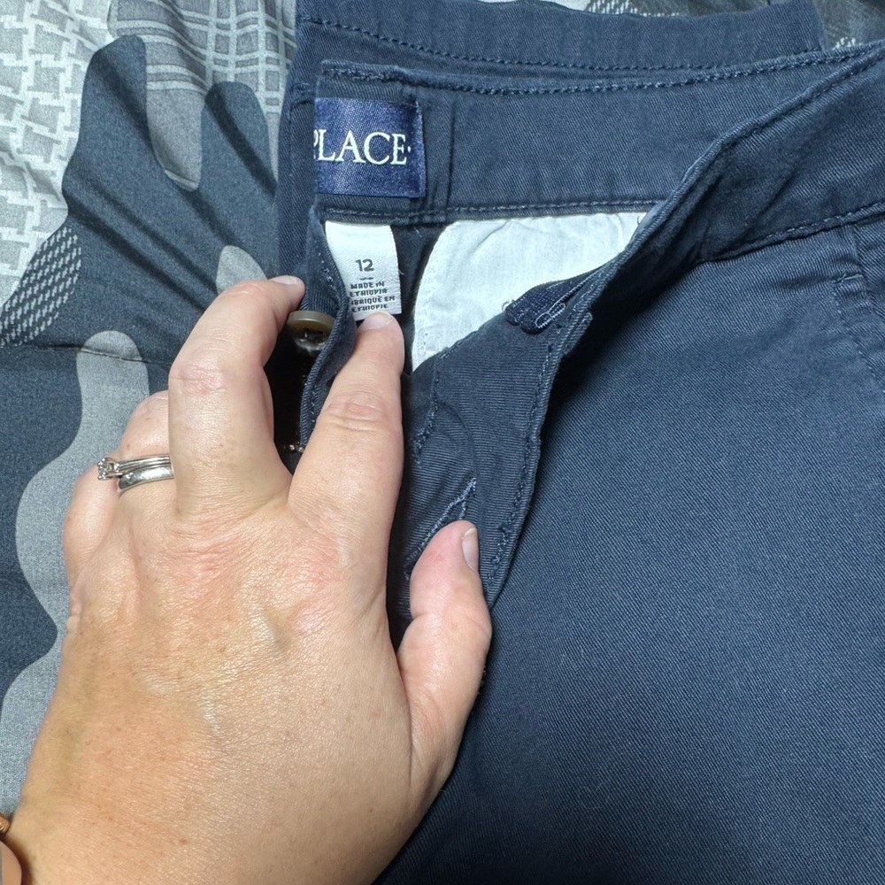 The Children's Place Dark Blue Casual Pants (worn twice maybe)